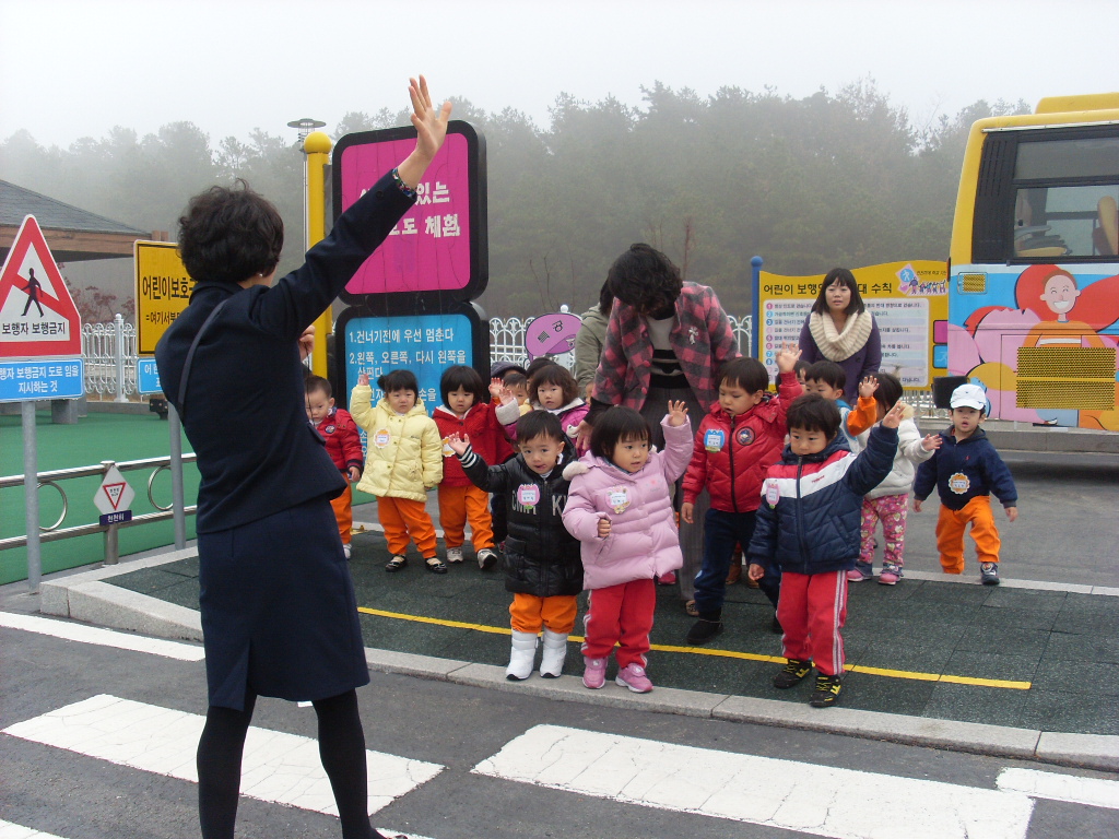 마주어린이집 원생 견학-교통안전교육