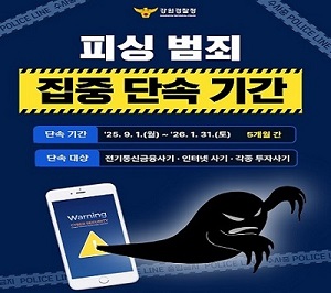 피싱 범죄 집중 단속 기간